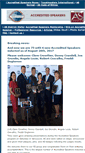 Mobile Screenshot of accreditedspeakers.com